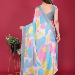 Anouk Abstract Printed Saree image 5
