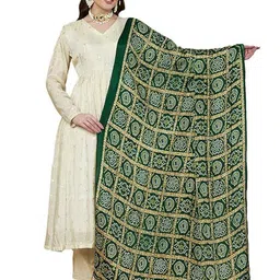 AKSHADEEP Bandhani Printed Dupatta-picture-3