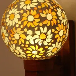 SOMIL Orange Cylinder Wall Lamps image 2