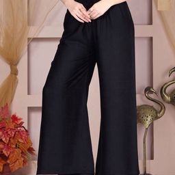 Vivika Women 2 Flared Palazzos-image-50