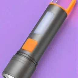 X297 Bright LED Torch with Hook & Button – Perfect for Outdoor Adventures Torch-image-82