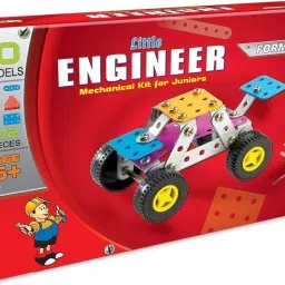 Formula 1 Little Engineer Mechanical Kit Kids Blocks Building Construction Toys-8