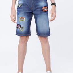 HIGHLANDER Men Slim Fit Shorts-image-66