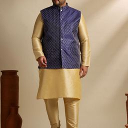 SOJANYA PLUS Men Regular Kurta with Pyjamas-image-55