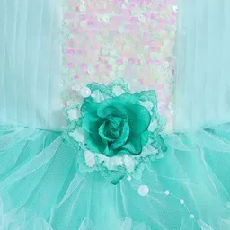 BARKAT DESIGNING PLANET Net A-Line Dress image 3