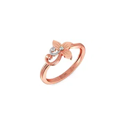 Joyalukkas Women 18 KT Rose Gold Plated Ring Gold-image-46