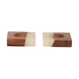 Amaya Decors Beige & Cream 2 Pieces Candle Holder-image-69