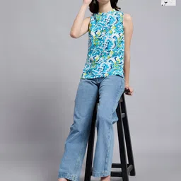 THE FAB FACTORY Women Pack Of 2 Printed Top-picture-9