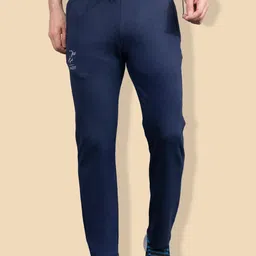 Jinfo Men Cotton Straight Fit Front Pocket Track Pants-picture-8