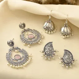 STYYO Contemporary Drop Earrings-image-9
