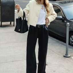 all about you Women Polyester Longline Bomber Jacket-image-59