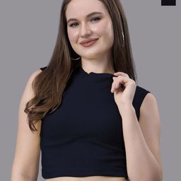 Friskers Cotton Crop Top-image-75