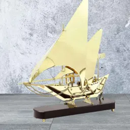creator handicrafts Designer Brass Ship Home Decoration Showpiece-picture-45