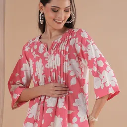 KAMI KUBI Floral Print Cotton Top-picture-17