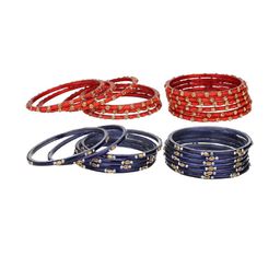 1ST TIME Red Alloy Bangle-30