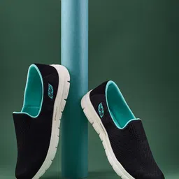 Campus Women Woven Design Slip-On Sneakers-42
