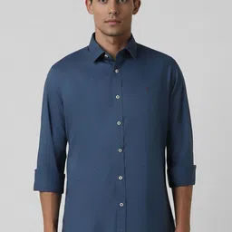 Van Heusen Sport Geometric Printed Slim Fit Pure Cotton Casual Shirt-image-22