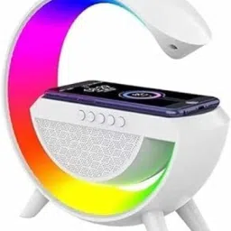 ENMORA g shape Speaker RGB Colour Light Google Assistant (White)vcx12 56 W Bluetooth Party Speaker-24