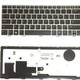 SOLUTIONS-365 COMPATIBLE HP 810-G1 WITH BACKLIT BLACK US Internal Laptop-size Laptop Keyboard-2