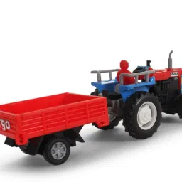 star toys Tractor with Trolley image 3