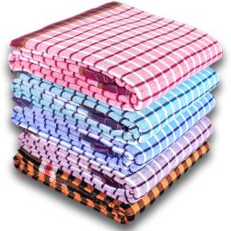 Cotton 300 GSM Bath, Beach, Hair Gamcha-image-35