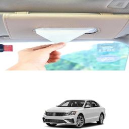 Beige Car Tissue Holder Napkin for Sun Visor and Backseat – Universal Fit T8 Vehicle Tissue Dispenser-image-46