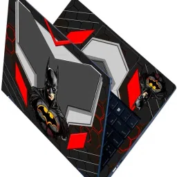 Flipkart SmartBuy Full Body Laptop Skin for Laptops Upto 15.6 Inch - Batman Iconic Armor Theme HD Sticker No Residue Removable Self Adhesive Vinyl Reusable Laptop Skin Compatible for 15.6 inch-image-15