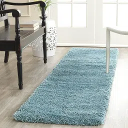 Light Blue Polyester Carpet-image-70