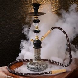 Premium Designer Crystal Style 18 inch Glass Hookah-image-74