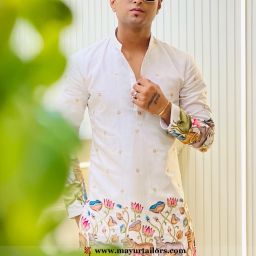 Men Printed Cotton Silk Straight Kurta-image-17