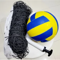 classy vvb with volleyball net and air pump xuv Volleyball - Size: 4-picture-11
