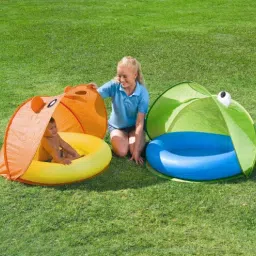 Shower Tray Roof Tent For Swimming Pool (2 colors) (Multicolor) Inflatable Swimming Pool-35
