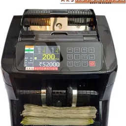 AKS AUTOMATION TOUCH MASTER Mix Value Counter with Counterfeit Detection Note Counting Machine-23