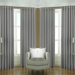 274 cm (9 ft) Polyester Semi Transparent Long Door Curtain (Pack Of 4)-image-39