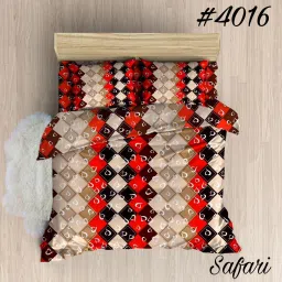 170 TC Cotton Double Printed Flat Bedsheet-image-50