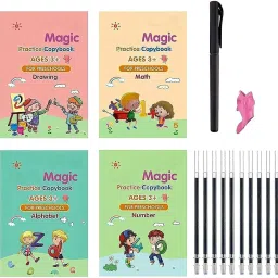 Drawing books magic pen magic copy book for kids hand writing copy book for kids-24