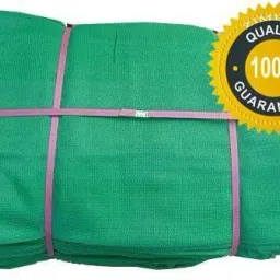 Green Shade NET - 50%/ Sun Light blocking (6m x 6m) multipurpose For gardening /Green house /nursery/plants/ home balcony/ agro net/ terrace garden/sun shade for balcony /Dust Protect shade nets - (20ftx20ft) Portable Green House-17