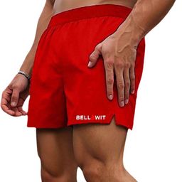 bellwit Printed Men Red Sports Shorts-picture-9
