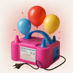Electric Balloon Air Blower Pump Portable Inflator Dual Nozzle Machine WMK22 Balloon Pump-image-99