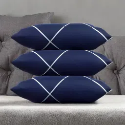 LUXURY Microfibre Solid Sleeping Pillow Pack of 3-11