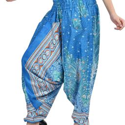 Printed Rayon Women Harem Pants-image-29