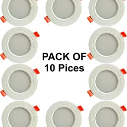 9W Concealed light (Pack of 10) Recessed Ceiling Lamp-10