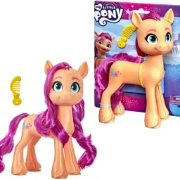 A New Generation Mega Movie Friends Sunny Starscout, Pony Figure For Kids Aged 3-35