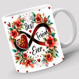 "Best Friend Flower"Best Gift for Sister|Girls|Friends|Boys|Birthday|Printed Ceramic Coffee Mug-image-36