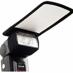 Hiffin Mini Silver White Flash Diffuser Reflector for Camera in Rectangle Shape flash Diffuser-20