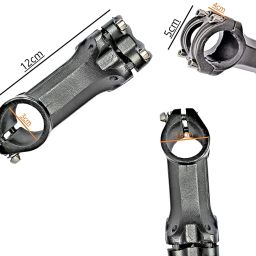 prakmo Cycle Handlebar Rod light Weight Bicycle Handlebar and Cycle Handle Stem, Blue Bicycle Handle Grip image 2