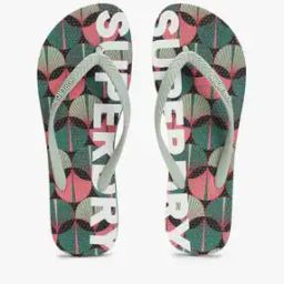 Men Brand Print Vegan Flip-Flops-picture-14