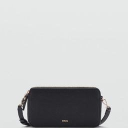 MANGO Textured Structured Sling Bag-image-58