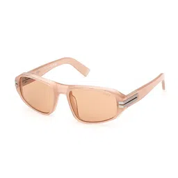 Ermenegildo Zegna Men Brown Lens & Brown Shield Sunglasses EZ0262 58 47E-picture-36
