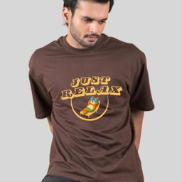 INDIAN THREADS Men Typography Printed Round Neck Cotton T-shirt-image-8